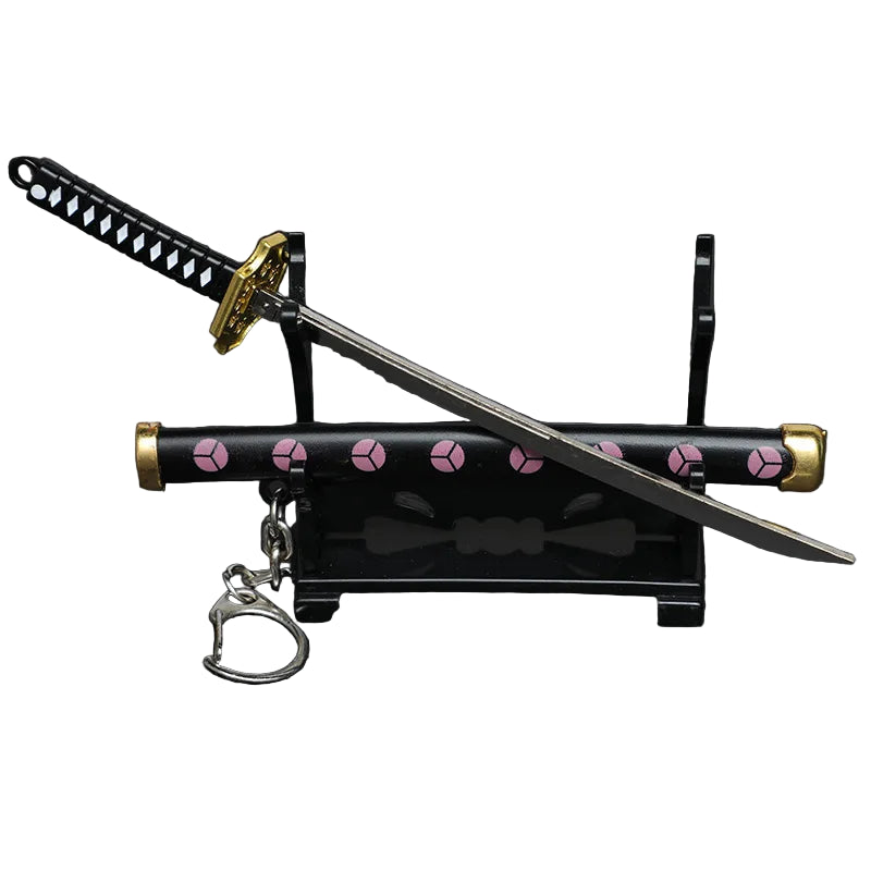 8 styles zoro keychain